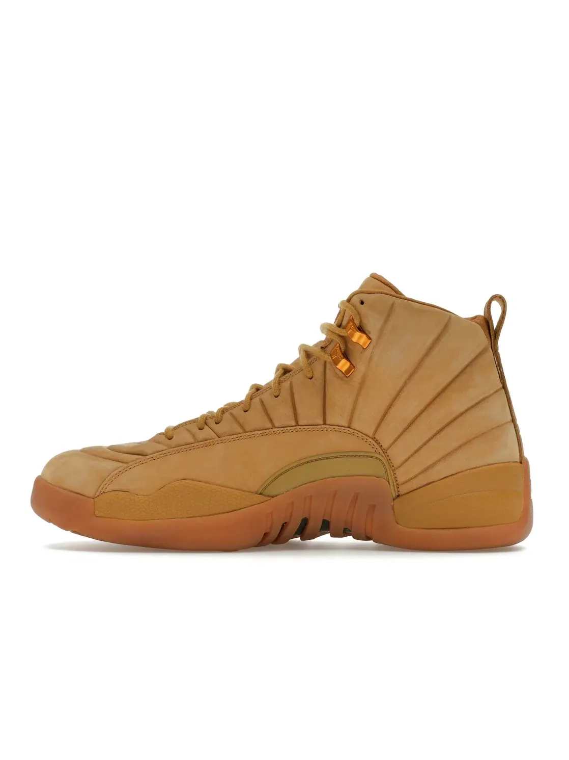 Мужские кроссовки Lifestyle с замшевым верхом Jordan 12 Retro PSNY Jordan — изображение 4 из 4, светлый коричневый