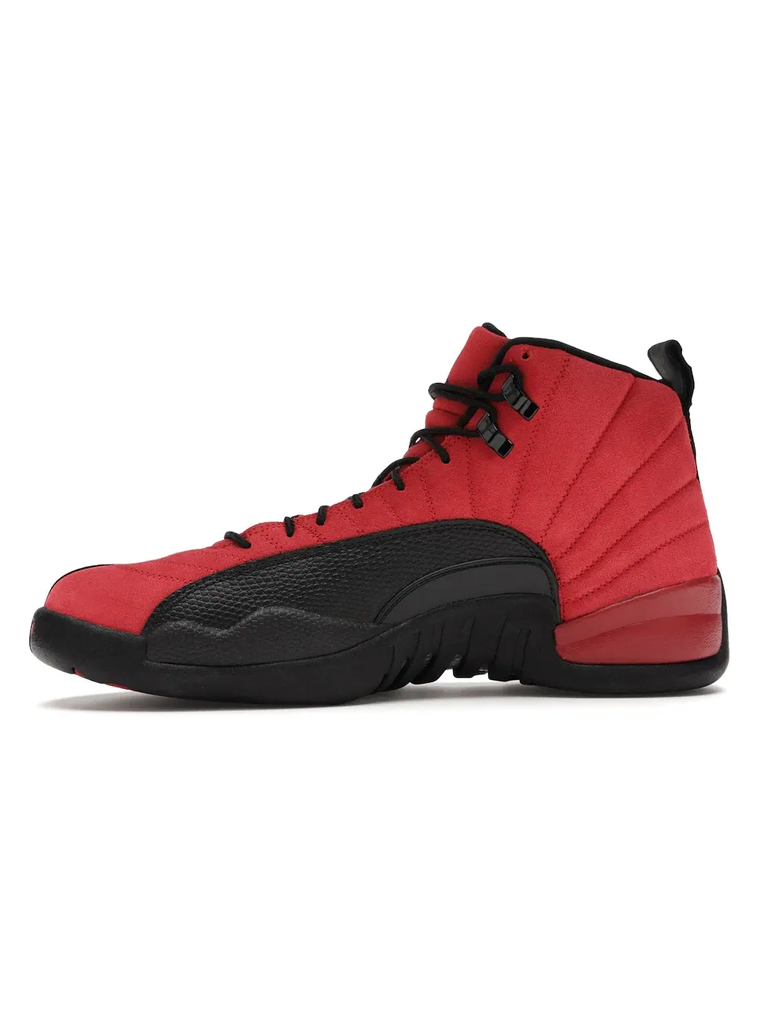 Мужские кроссовки с замшевым верхом Jordan 12 Retro Reverse Flu Game Jordan — изображение 3 из 4, красный/черный