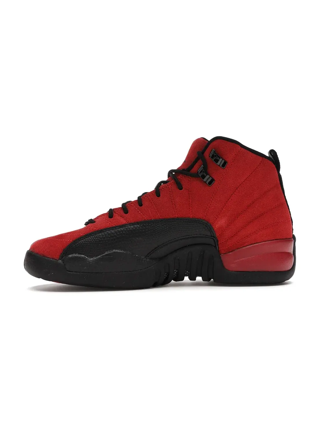 Детские кроссовки с замшевым верхом Jordan 12 Retro — изображение 3 из 4, красный/черный