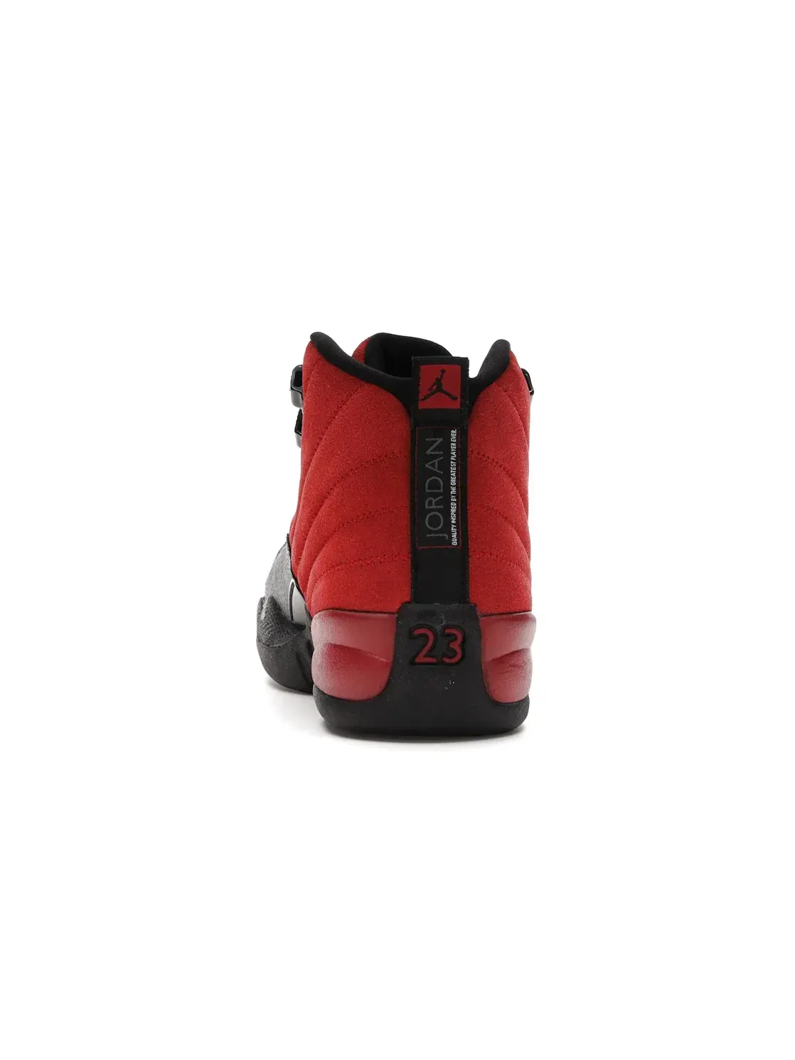 Детские кроссовки с замшевым верхом Jordan 12 Retro — изображение 4 из 4, красный/черный