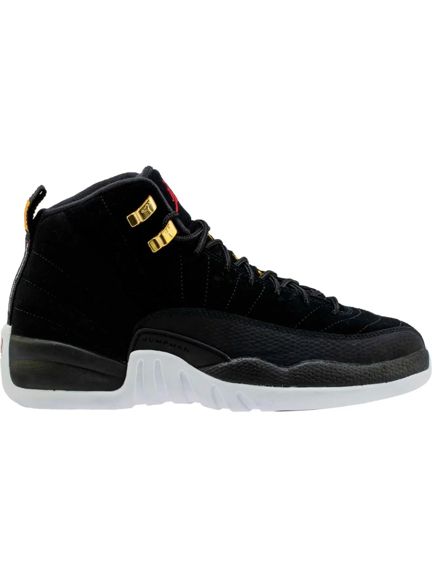 Детские кроссовки с верхом из нубука и кожи Jordan 12 Retro Jordan — изображение 1 из 1, белый