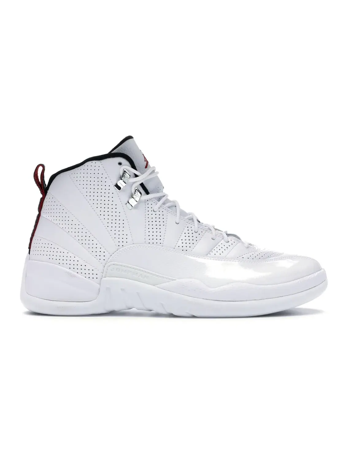 Мужские кроссовки Lifestyle Jordan 12 Retro Jordan — изображение 1 из 4, белый/красный-черный