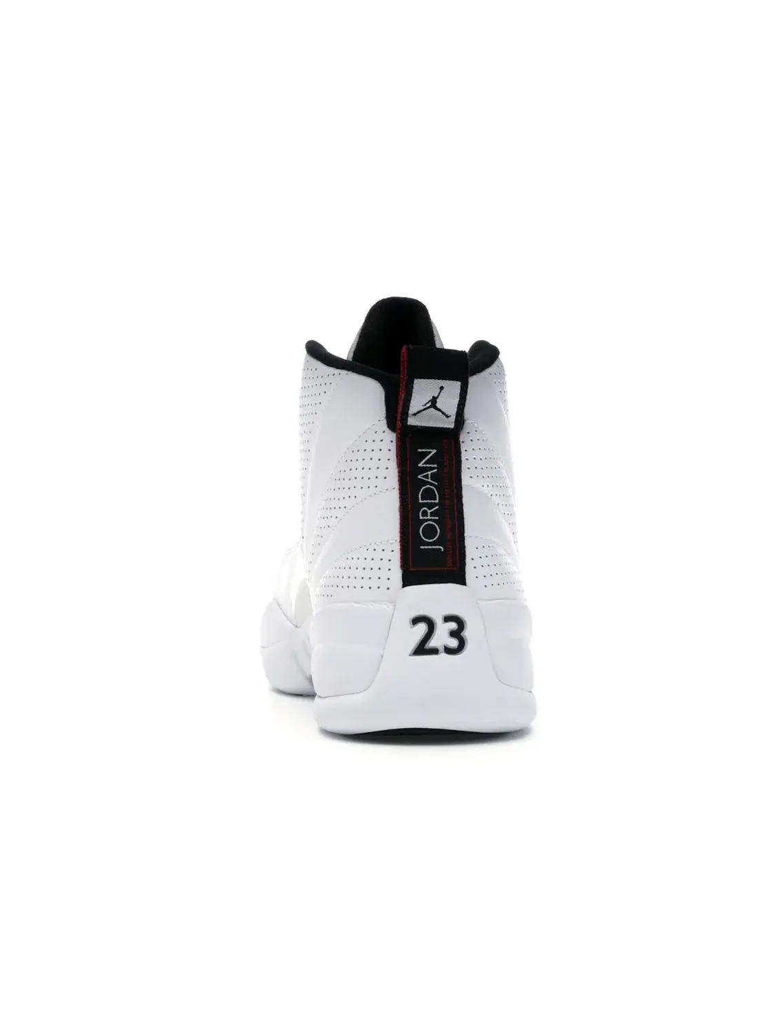 Мужские кроссовки Lifestyle Jordan 12 Retro Jordan — изображение 4 из 4, белый/красный-черный