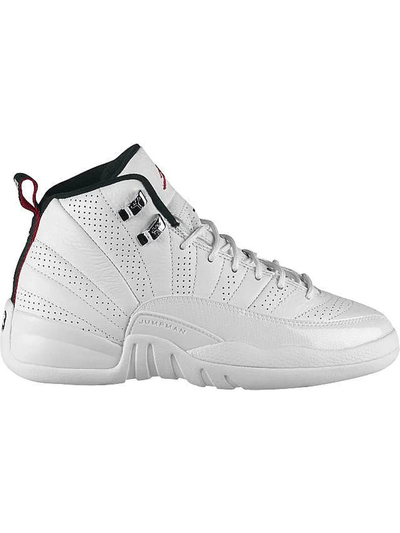 Детские кроссовки Lifestyle Jordan 12 Retro Jordan — изображение 1 из 1, белый/красный-черный