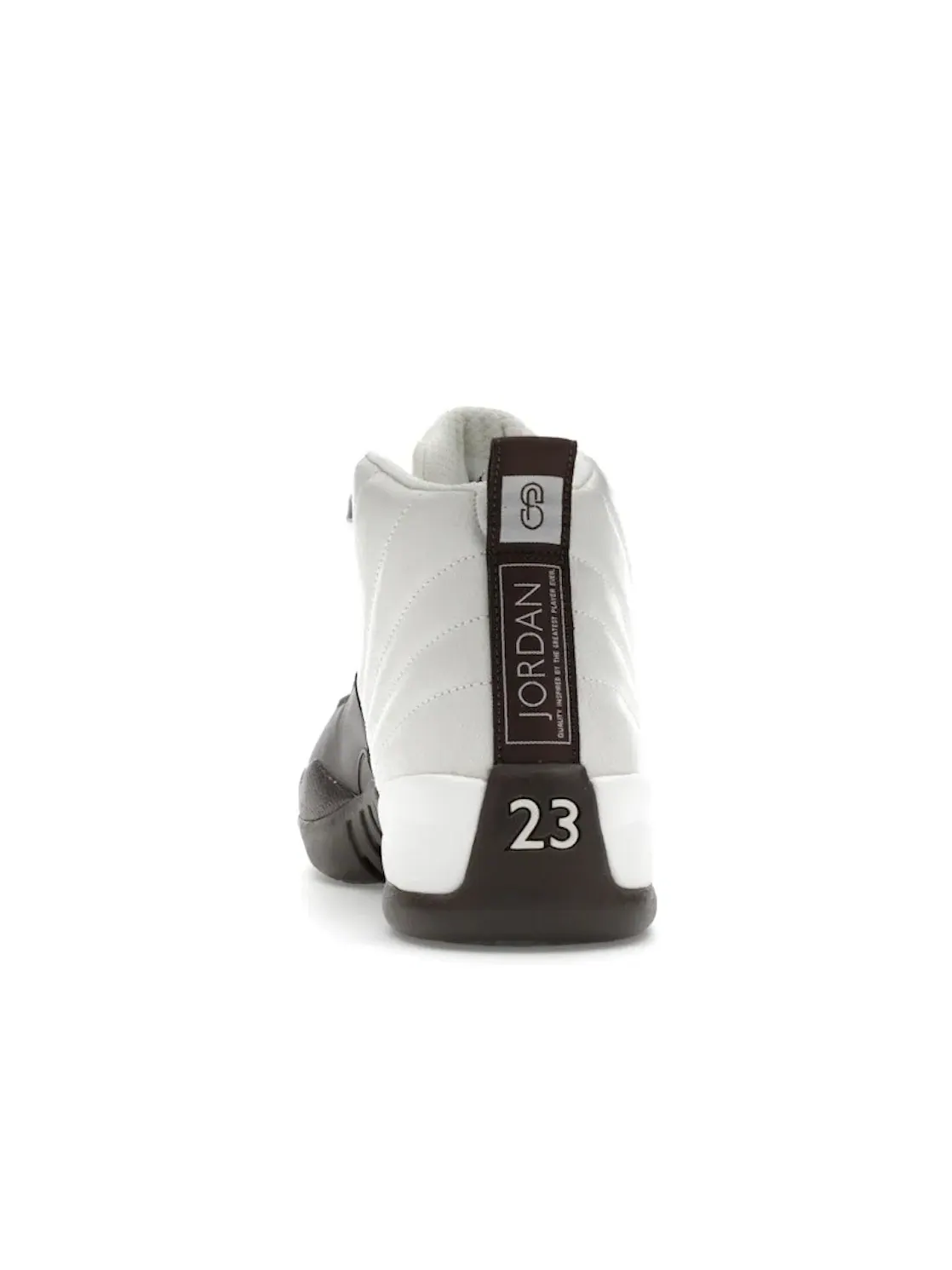 Мужские кроссовки с коллаборацией SoleFly Cafecito Jordan 12 Retro SP Jordan — изображение 4 из 4, белый/коричневый