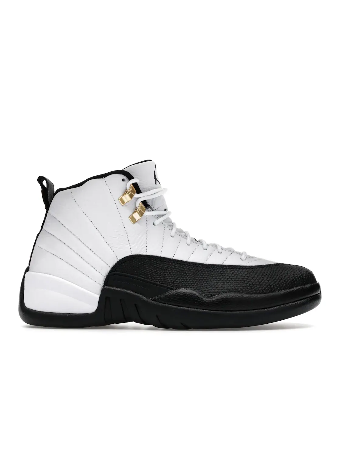 Мужские кроссовки Lifestyle с премиальной кожей Jordan 12 Retro — изображение 1 из 4, белый/черный