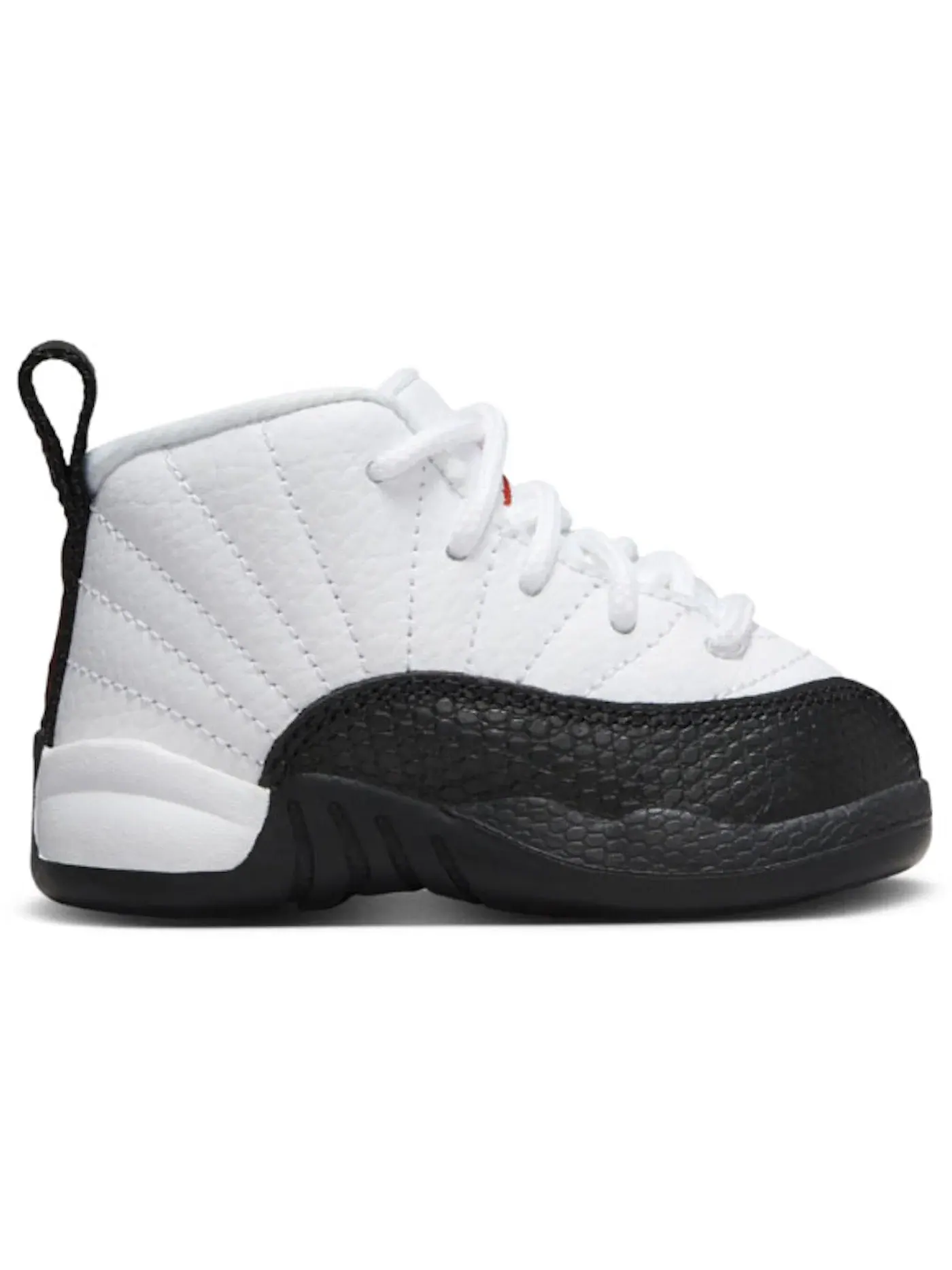 Детские кроссовки высокие с принтом Jordan 12 Retro Jordan — изображение 1 из 1, белый/красный/черный