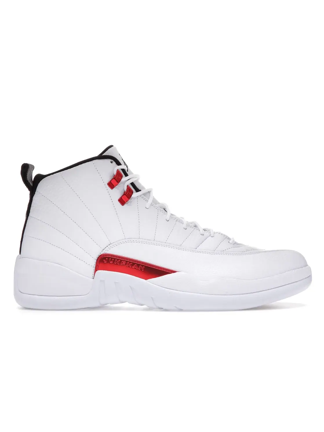 Мужские кроссовки Lifestyle Jordan 12 Retro Jordan — изображение 1 из 4, белый/черный-красный