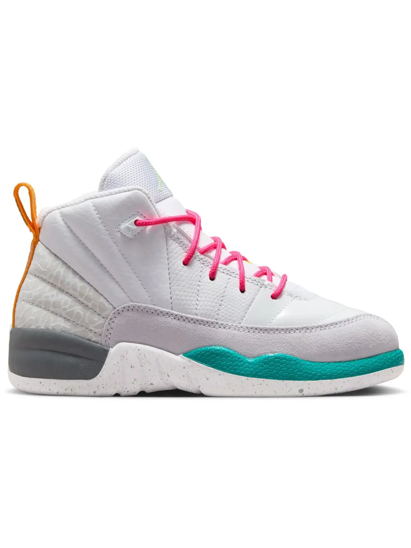 Детские кроссовки Lifestyle Jordan 12 Retro Jordan — изображение 1 из 1, белый/зеленый