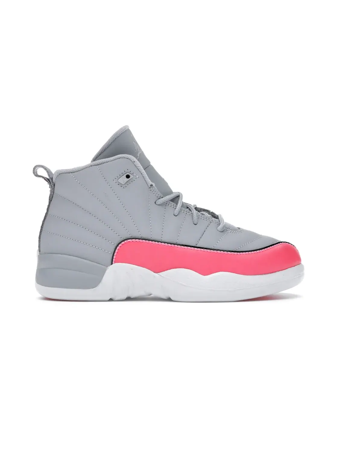 Детские кроссовки Lifestyle Jordan 12 Retro Jordan — изображение 1 из 4, серый/розовый-черный