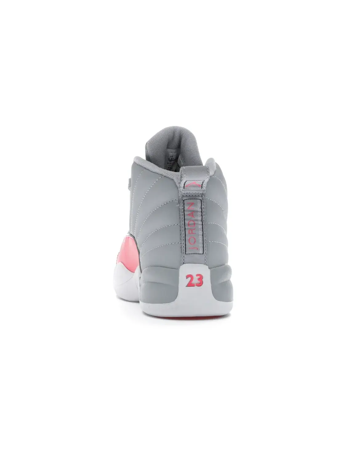 Детские кроссовки Lifestyle Jordan 12 Retro Jordan — изображение 4 из 4, серый/розовый-черный