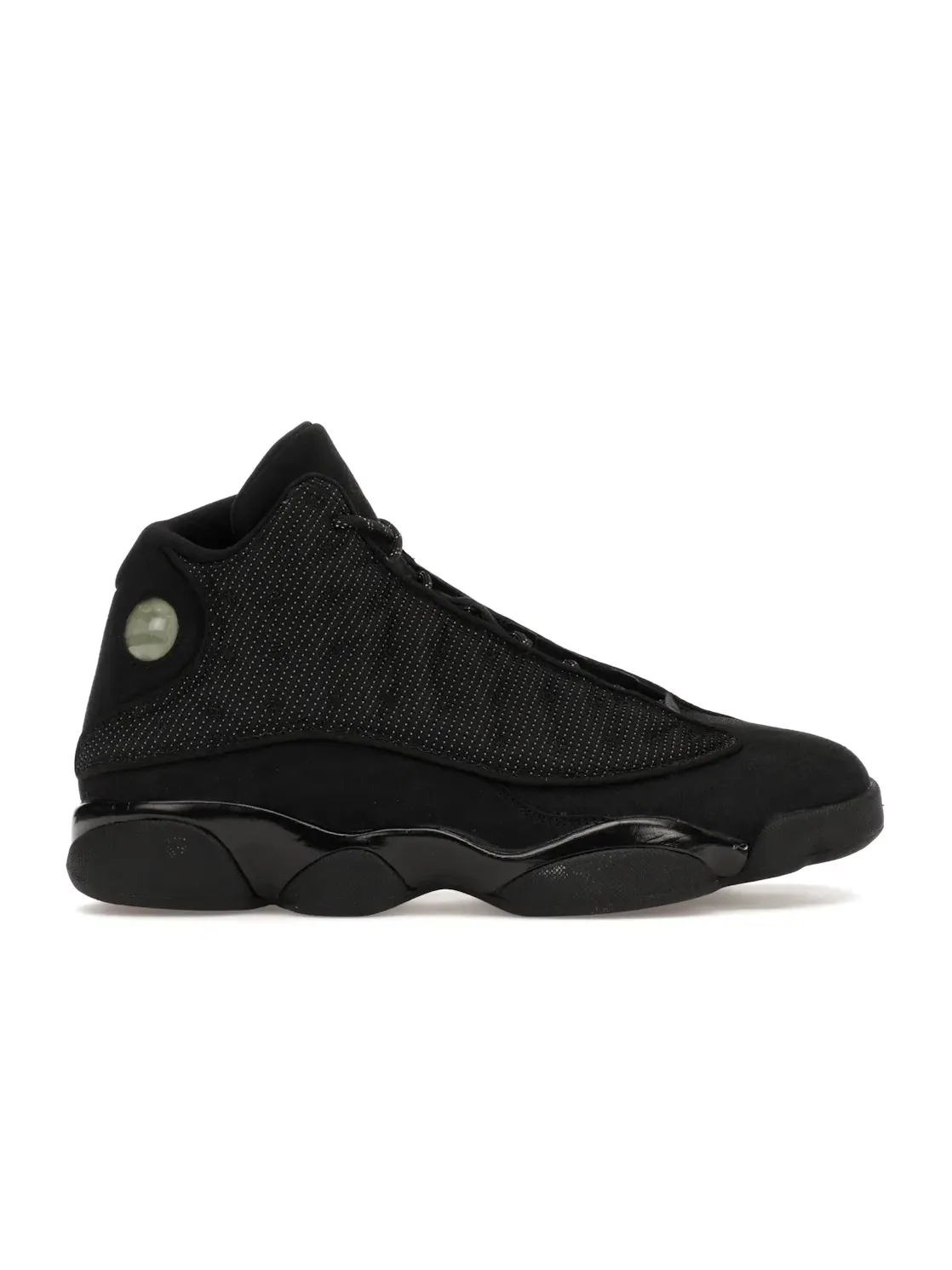 Мужские кроссовки с замшевым верхом Jordan 13 Retro Black Cat Jordan — изображение 1 из 4, черный/-черный