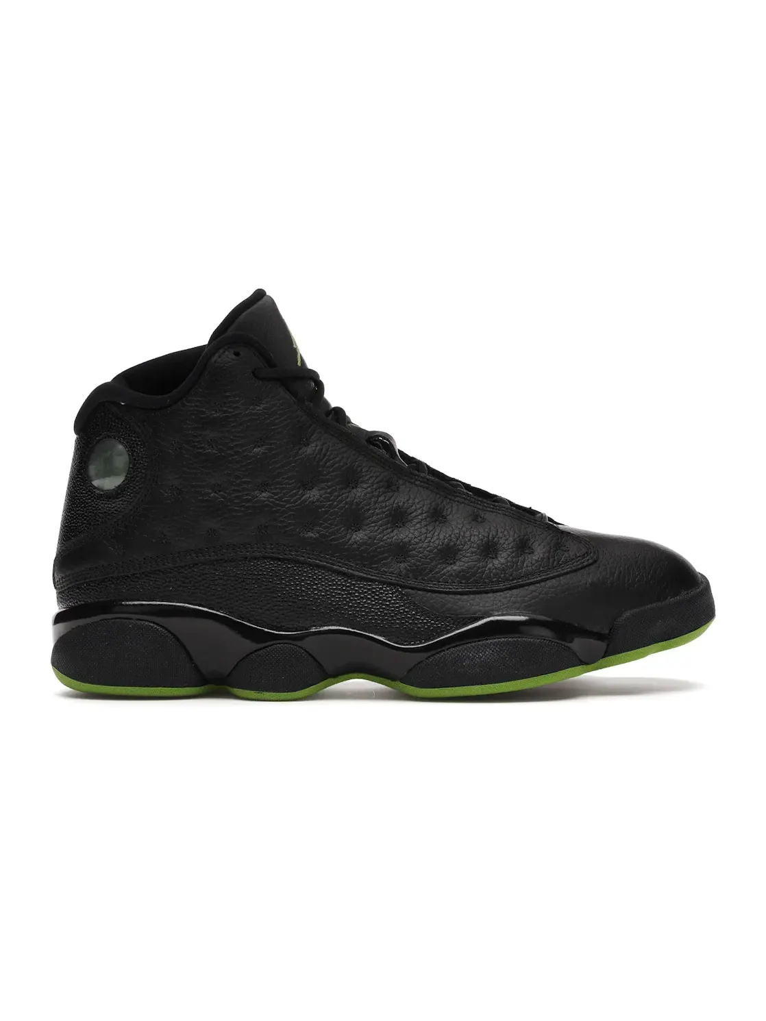 Мужские кроссовки с кожаным верхом Jordan 13 Retro — изображение 1 из 4, черный/зеленый