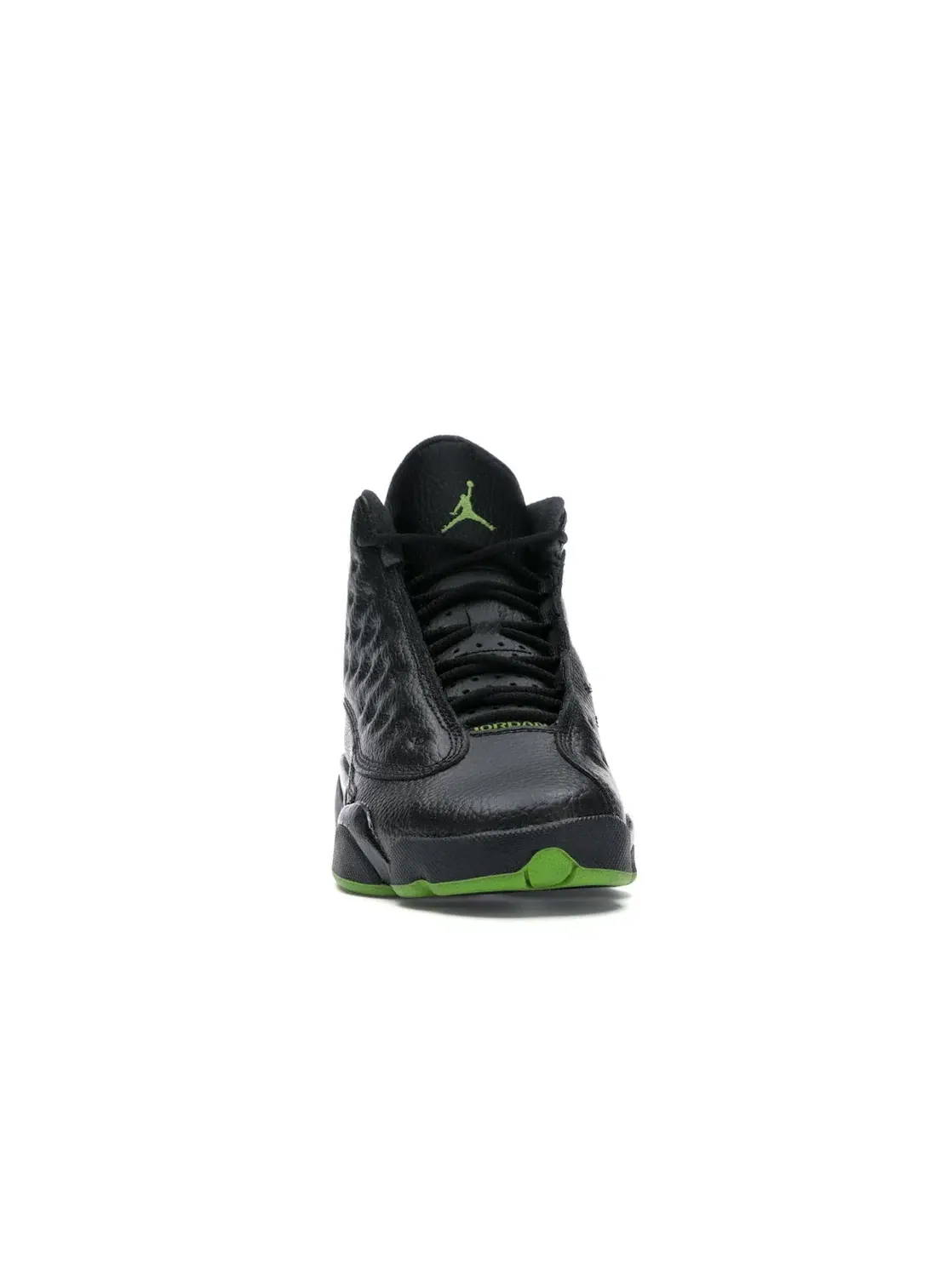 Детские кроссовки Lifestyle с цветовыми акцентами Jordan 13 Retro — изображение 2 из 4, черный/зеленый