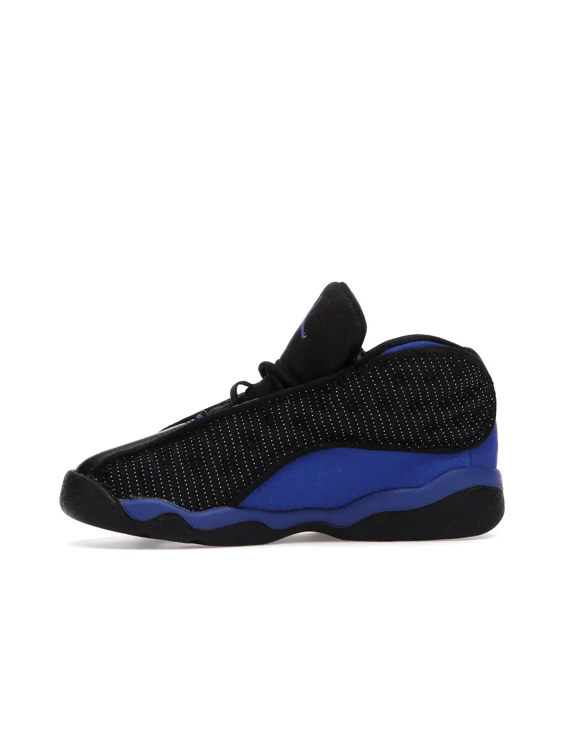 Детские кроссовки с кроссовками стилем Jordan 13 Retro Jordan — изображение 3 из 4, черный/черный-белый