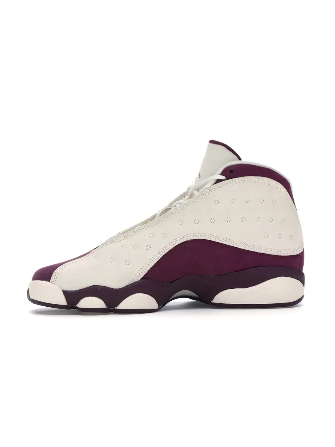 Детские кроссовки Lifestyle с принтом Jordan 13 Retro Bordeaux Jordan — изображение 3 из 4, металлик красный