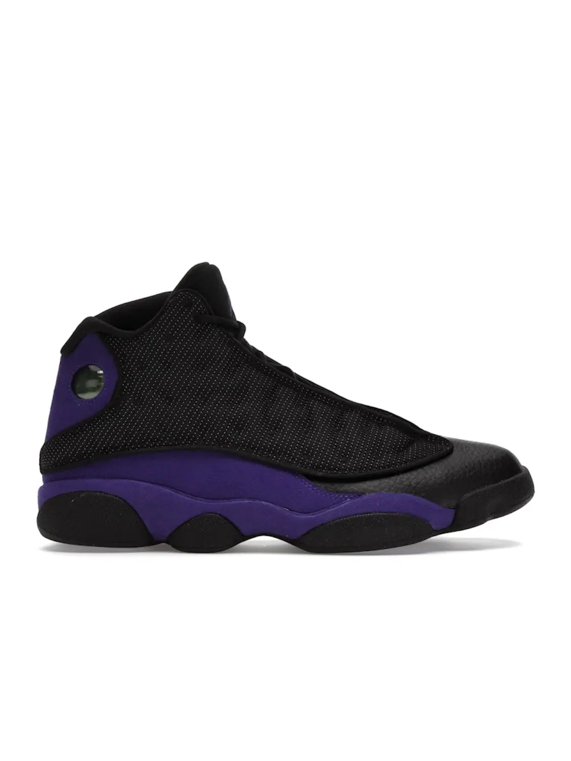 Мужские кроссовки с ретро-дизайном Jordan 13 Retro Jordan — изображение 1 из 4, черный/фиолетовый-белый