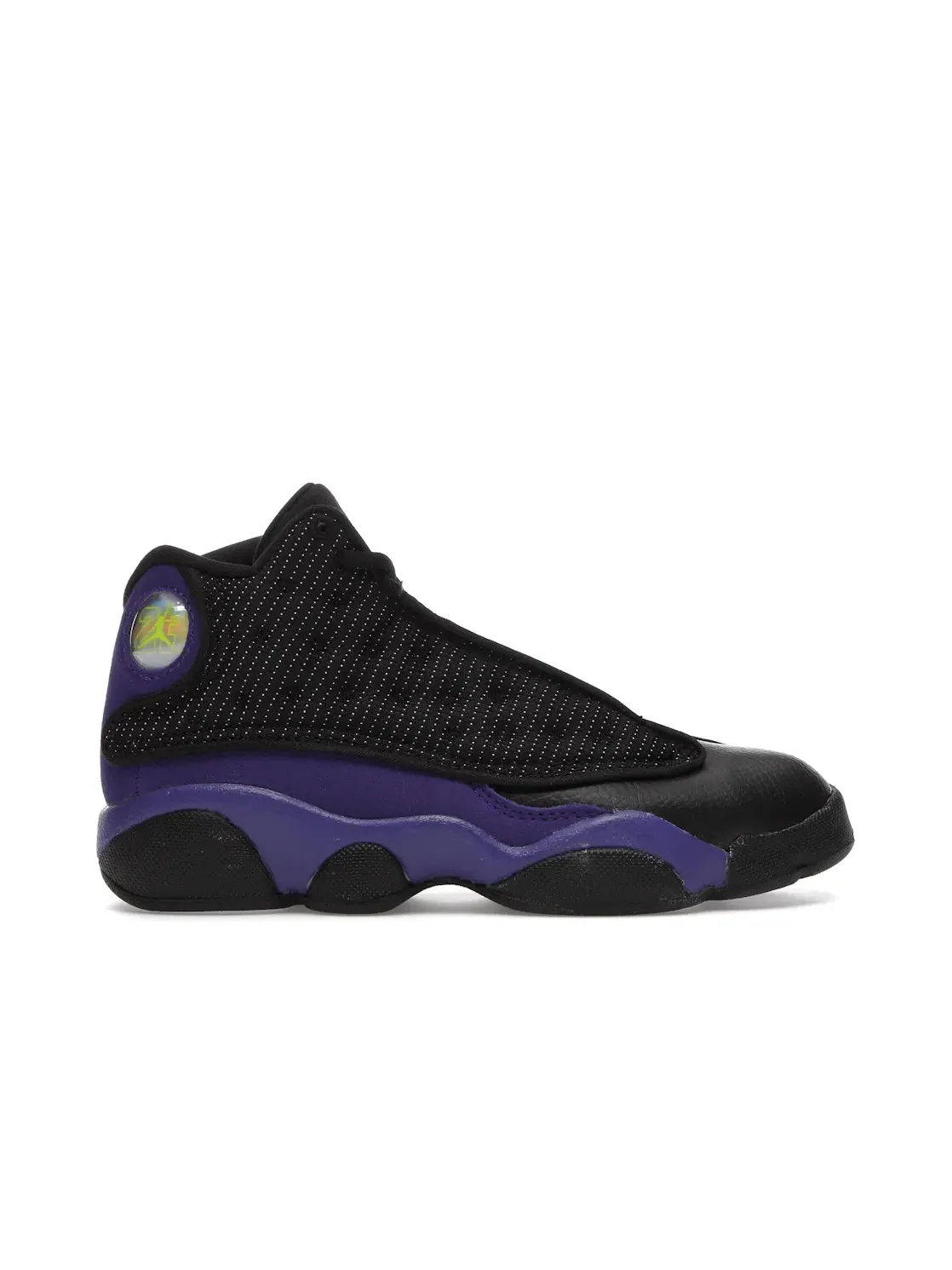 Детские кроссовки с контрастным дизайном Jordan 13 Retro Jordan — изображение 1 из 4, черный/фиолетовый-белый