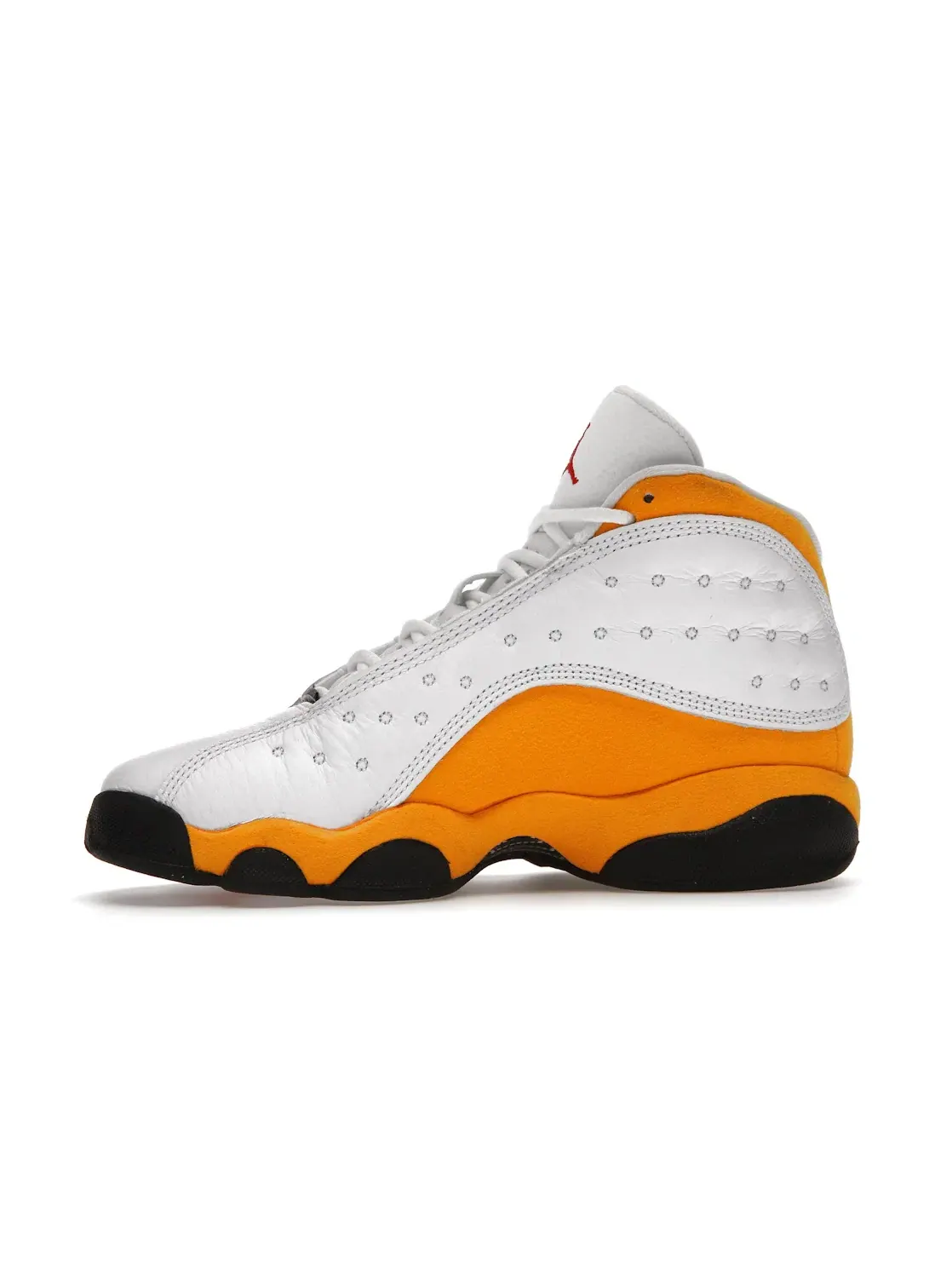 Детские кроссовки с замшевыми накладками Jordan 13 Retro Jordan — изображение 3 из 4, белый/красный//черный