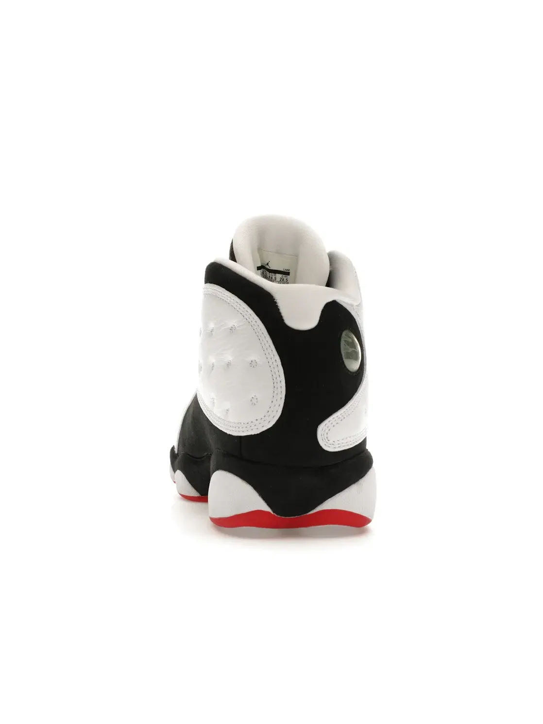 Мужские кроссовки с верхом из кожи Jordan 13 Retro Jordan — изображение 4 из 4, белый/красный-черный