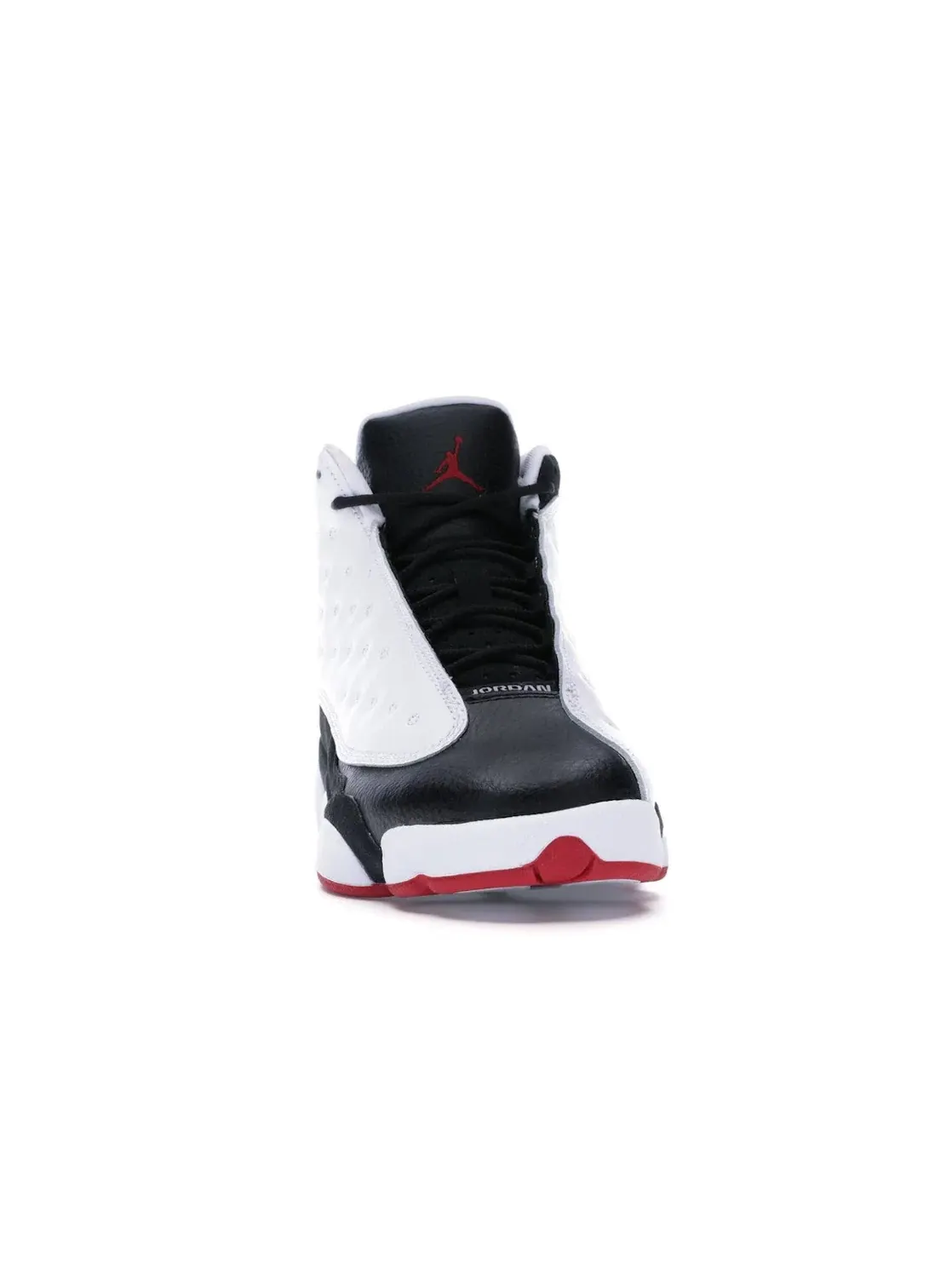 Детские кроссовки с верхом из кожи, модель Jordan 13 Retro Jordan — изображение 2 из 4, белый/красный-черный