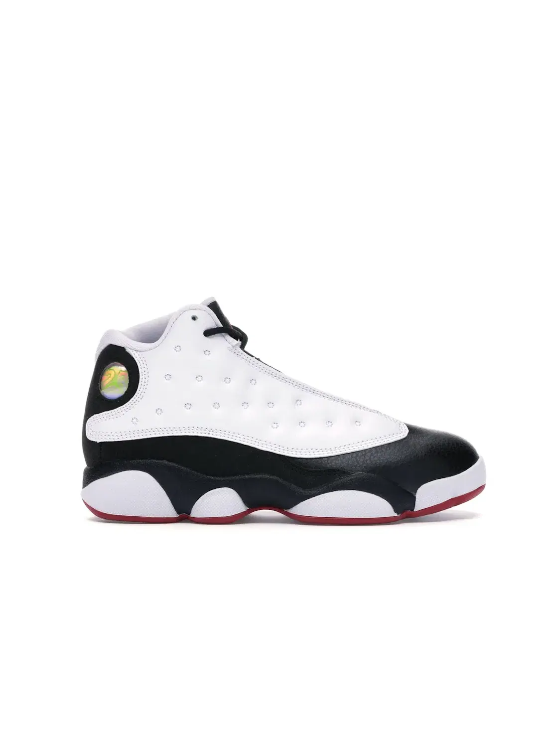 Детские кроссовки Lifestyle с принтом Jordan 13 Retro Jordan — изображение 1 из 4, белый/красный-черный