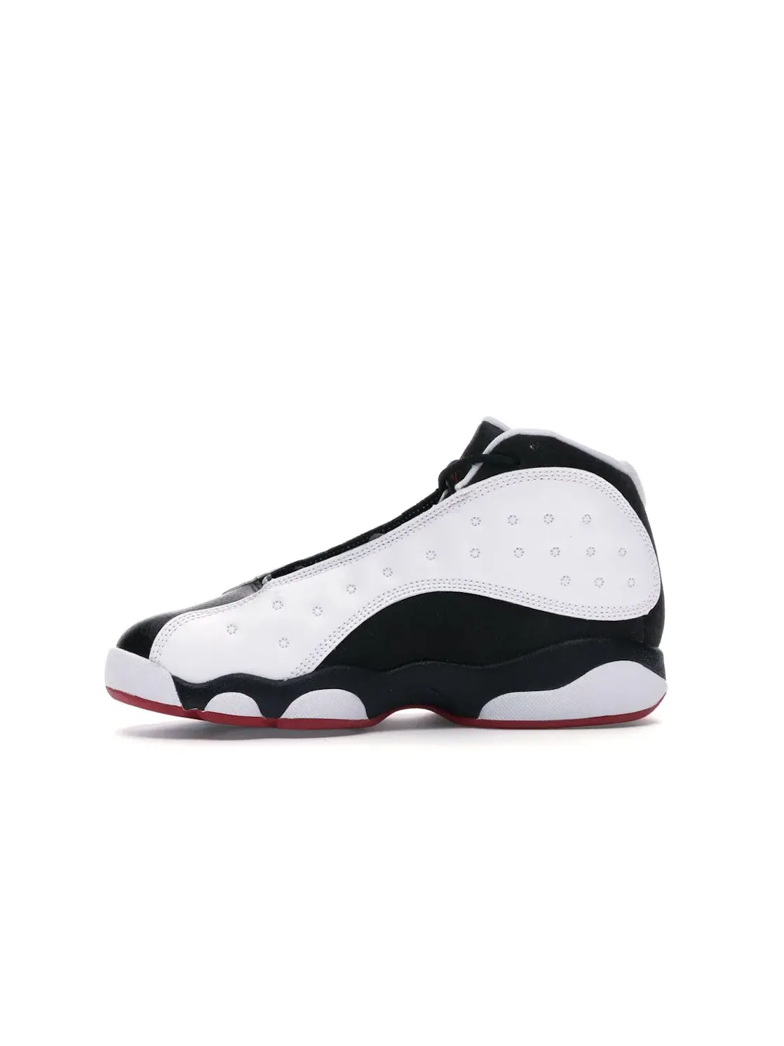 Детские кроссовки Lifestyle с принтом Jordan 13 Retro Jordan — изображение 3 из 4, белый/красный-черный