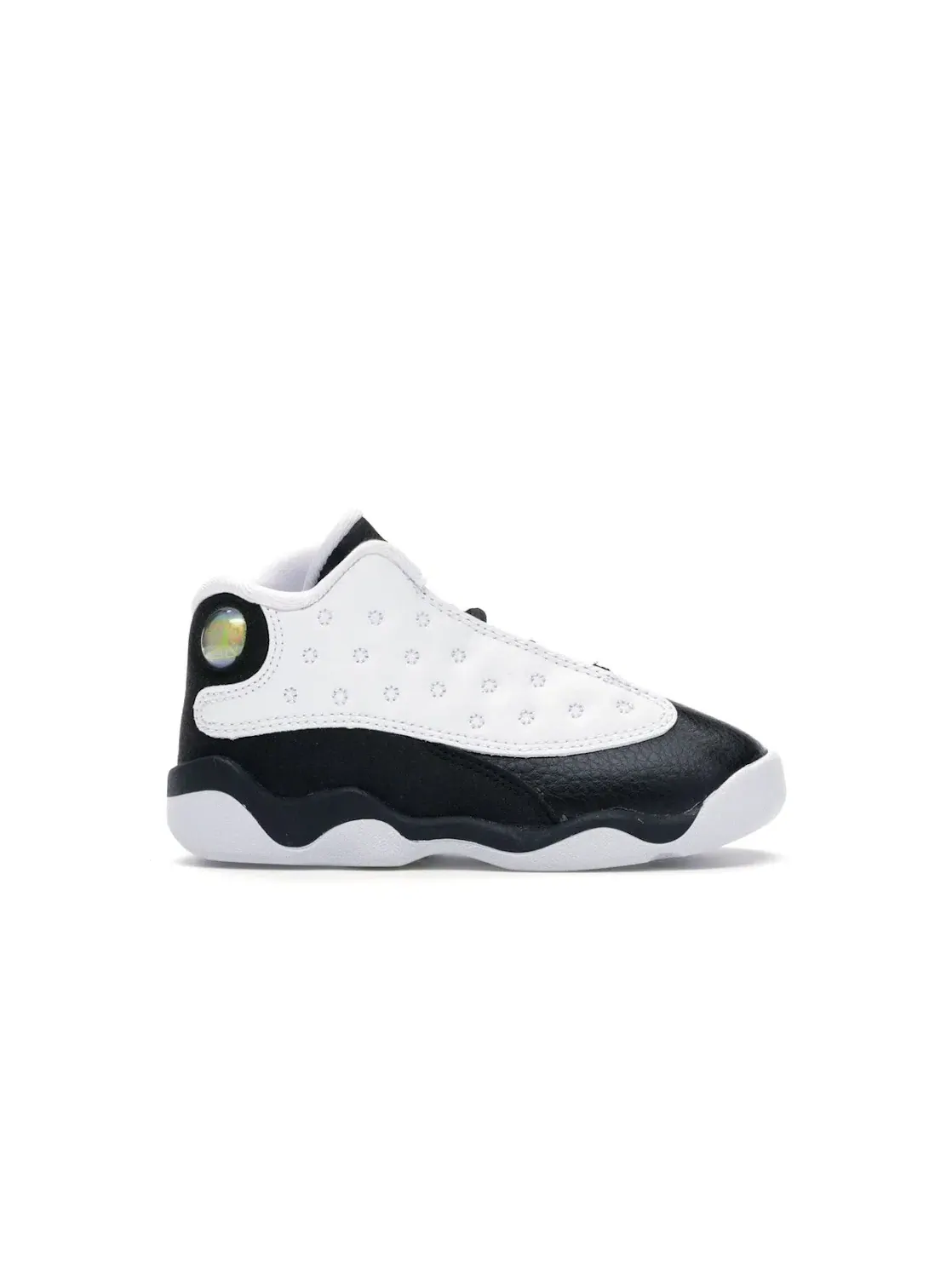 Детские кроссовки с длинным язычком Jordan 13 Retro Jordan — изображение 1 из 4, белый/красный-черный