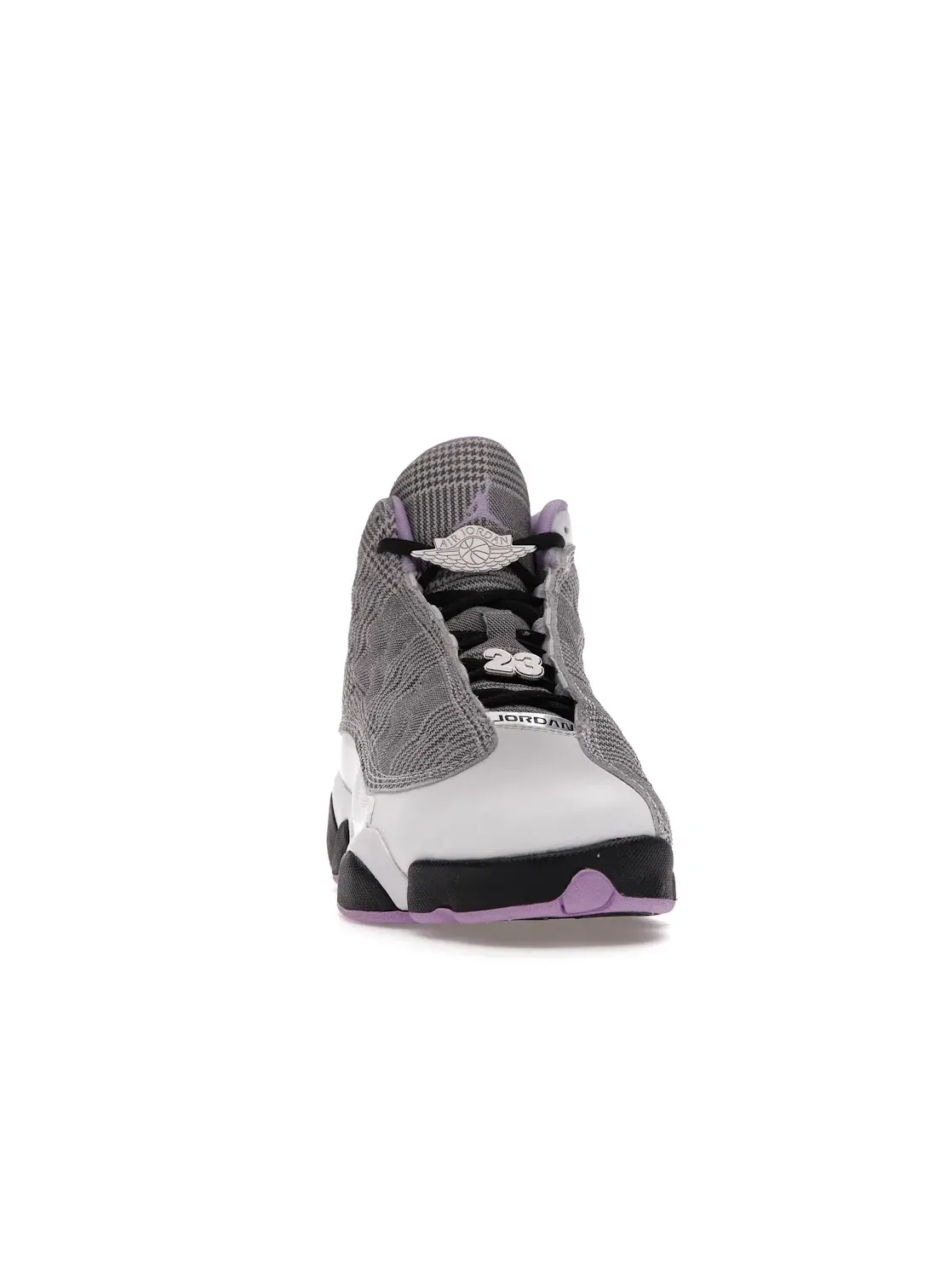 Детские кроссовки Lifestyle с принтом Houndstooth Jordan 13 Retro Jordan — изображение 2 из 4, черный/-белый