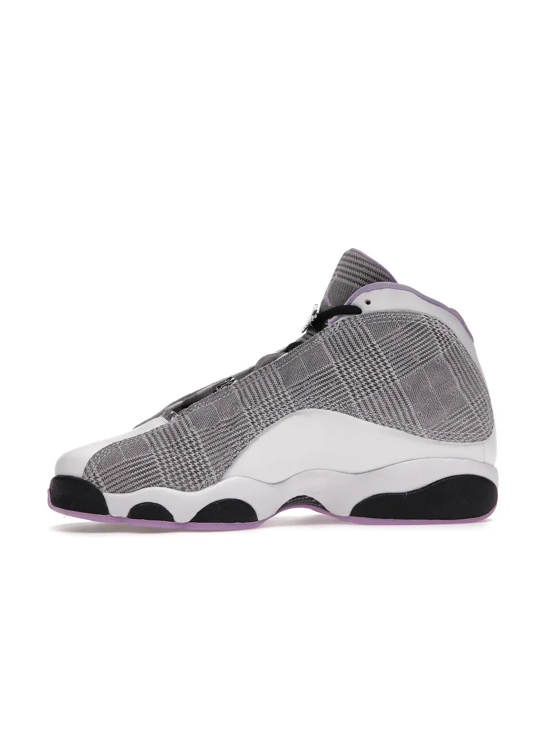 Детские кроссовки Lifestyle с принтом Houndstooth Jordan 13 Retro Jordan — изображение 3 из 4, черный/-белый