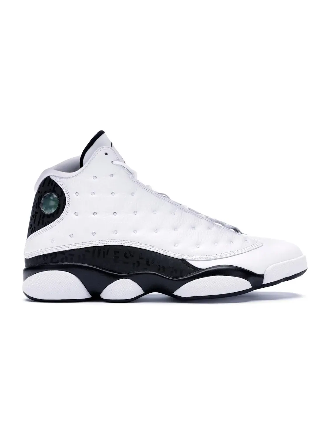 Мужские кроссовки с принтом Jordan 13 Retro Jordan — изображение 1 из 4, белый/черный
