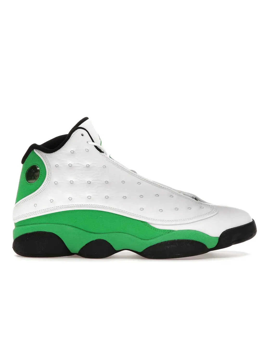 Мужские кроссовки с белой кожаной отделкой Jordan 13 Retro Jordan — изображение 1 из 4