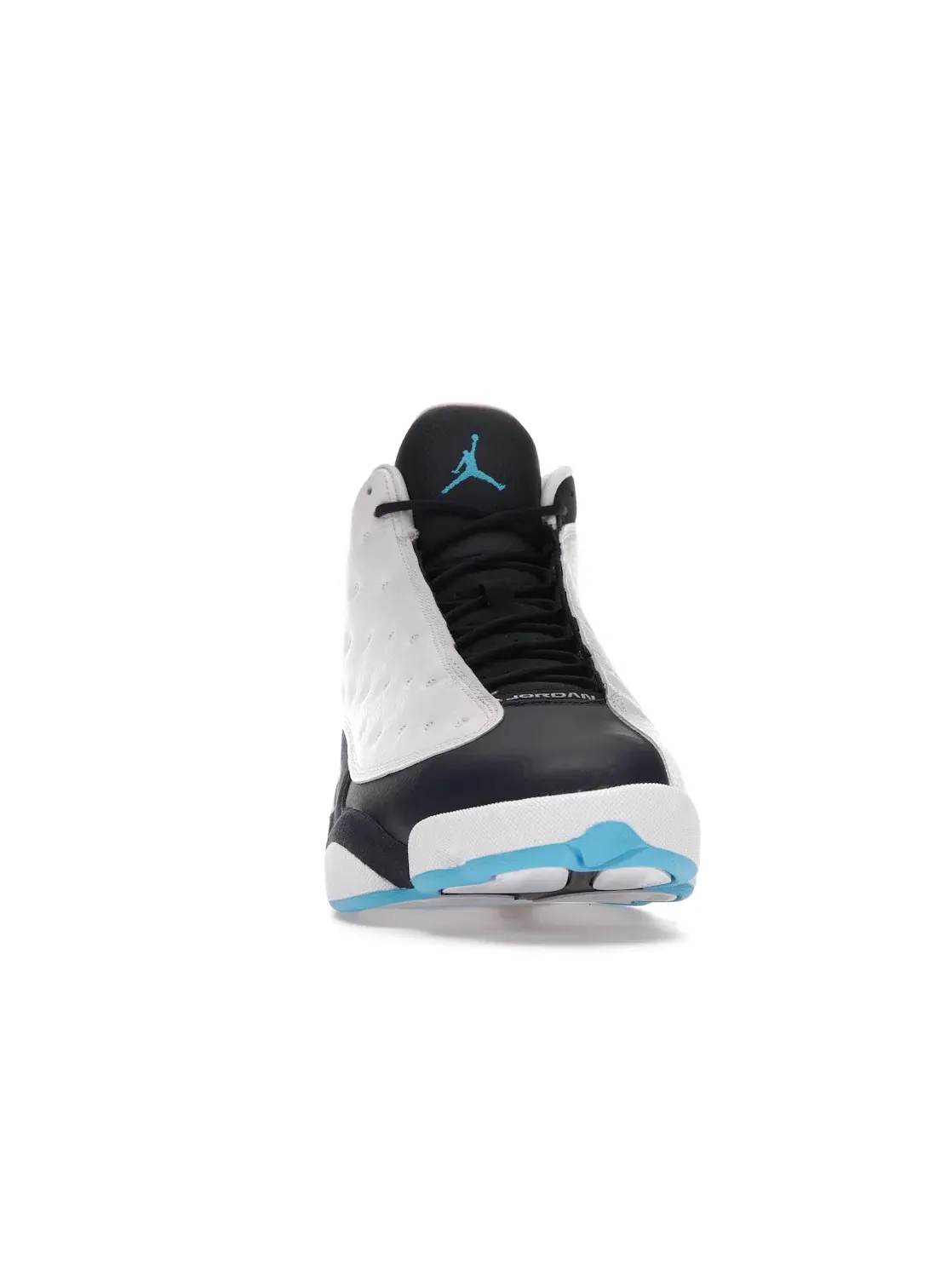 Мужские кроссовки с белой кожей Jordan 13 Retro Jordan — изображение 2 из 4, белый/-темный синий