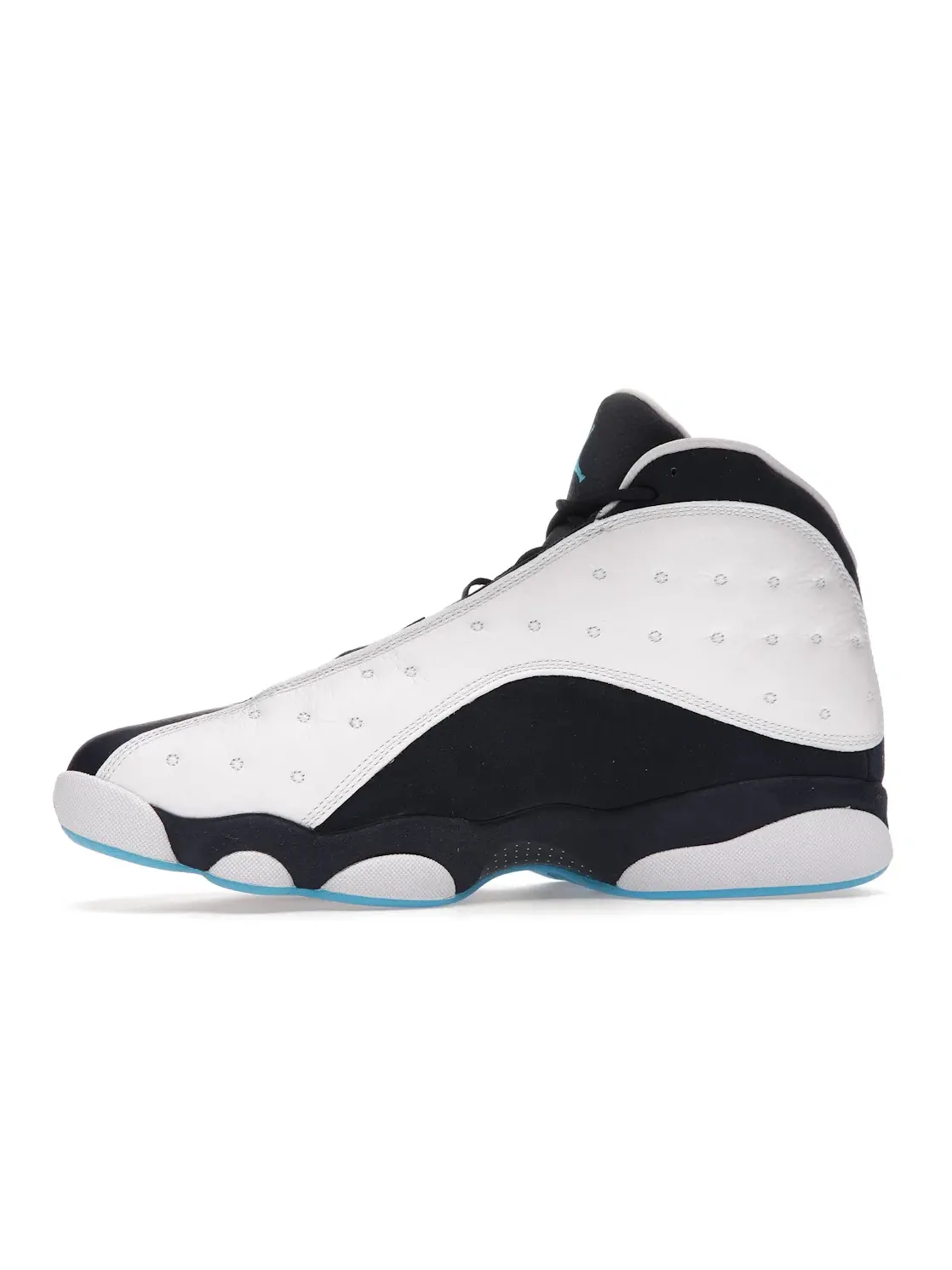 Мужские кроссовки с белой кожей Jordan 13 Retro Jordan — изображение 3 из 4, белый/-темный синий