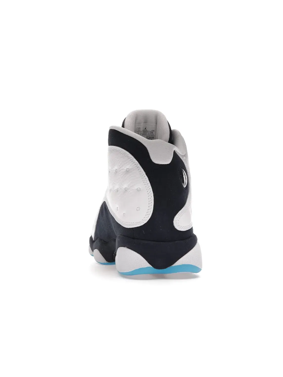 Мужские кроссовки с белой кожей Jordan 13 Retro Jordan — изображение 4 из 4, белый/-темный синий