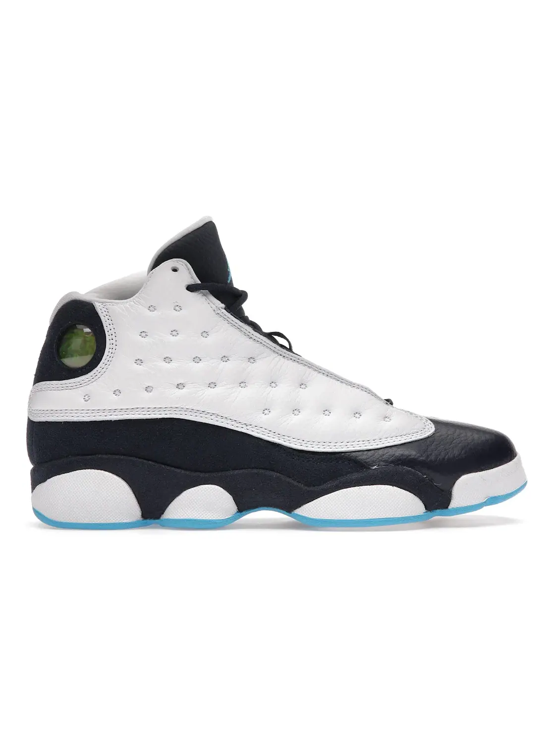 Детские кроссовки Lifestyle с кожаным верхом Jordan 13 Retro — изображение 1 из 4, белый/-темный синий