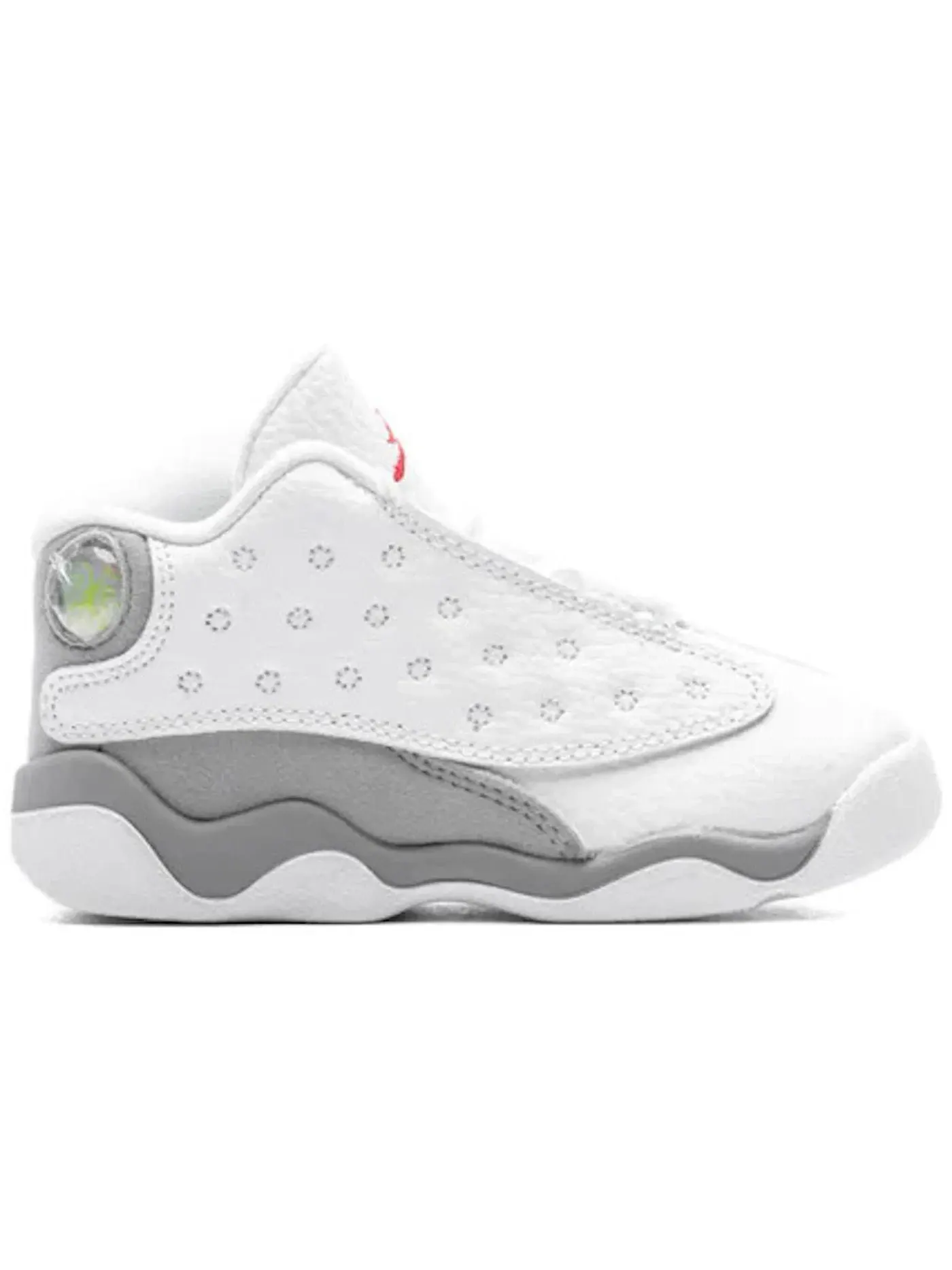 Детские кроссовки Lifestyle с принтом Jordan 13 Retro Jordan White/True Red/Wolf Grey — изображение 1 из 1