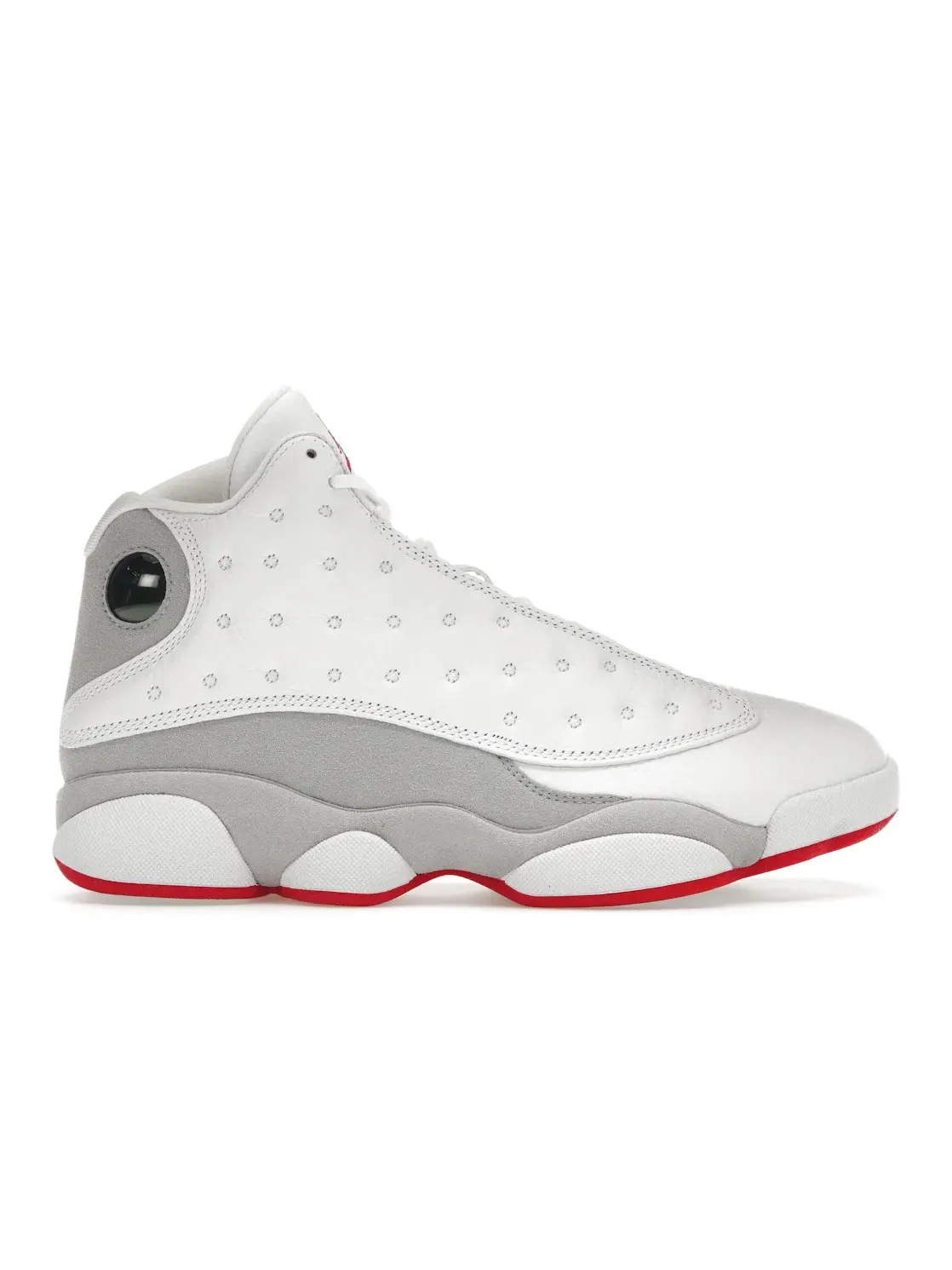 Мужские кроссовки с перфорированным верхом Jordan 13 Retro Jordan — изображение 1 из 4, белый/красный/серый