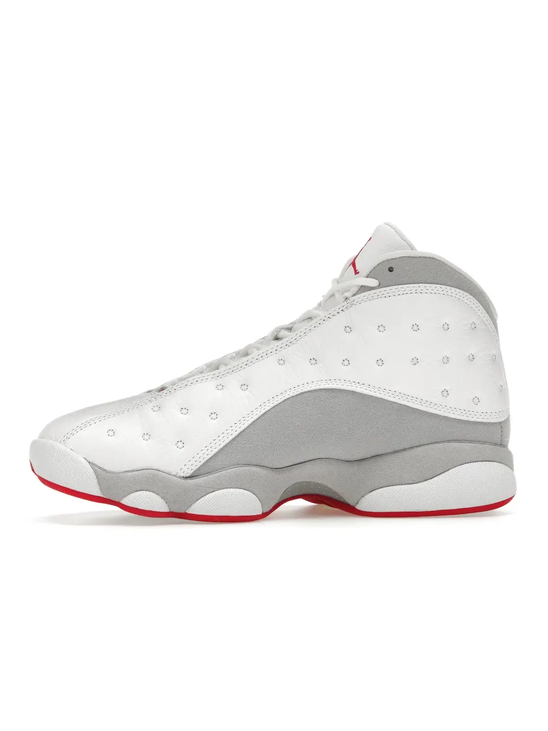 Мужские кроссовки с перфорированным верхом Jordan 13 Retro Jordan — изображение 3 из 4, белый/красный/серый
