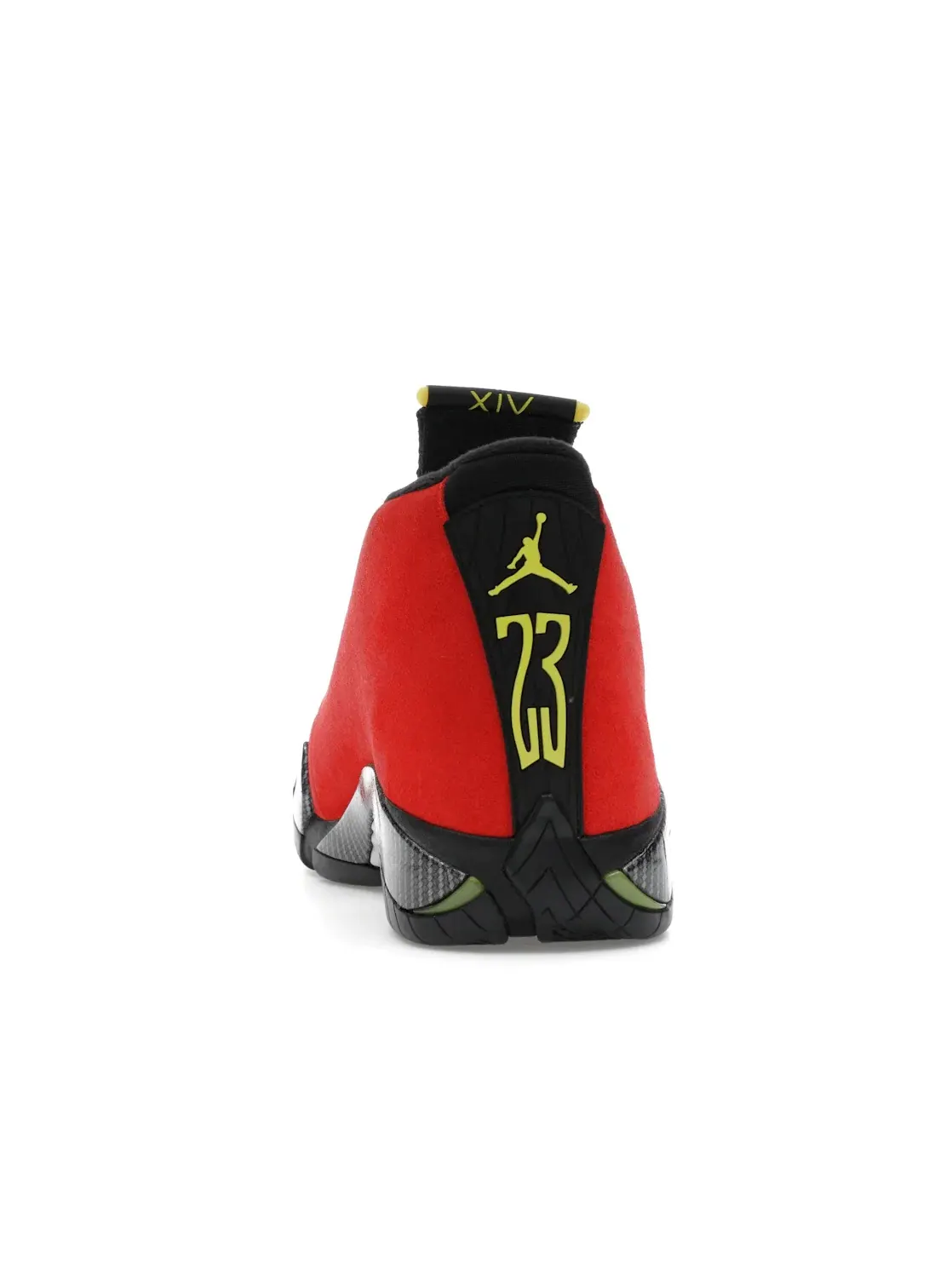Мужские кроссовки с замшевым верхом Jordan 14 Retro Jordan — изображение 4 из 4, красный/черный-желтый