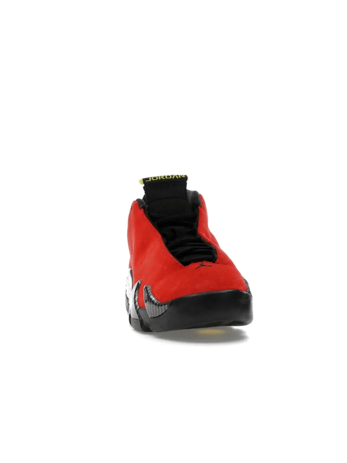 Детские кроссовки Lifestyle с дизайном Ferrari Jordan 14 Retro Jordan — изображение 2 из 4, красный/черный-желтый