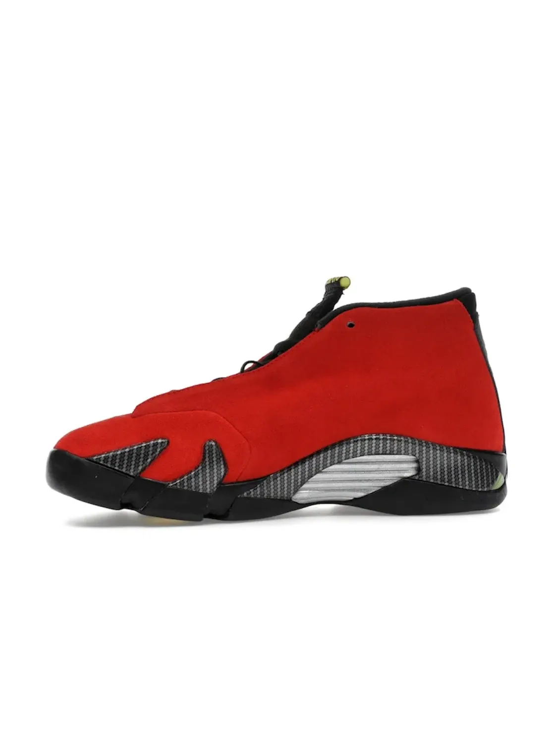 Детские кроссовки Lifestyle с дизайном Ferrari Jordan 14 Retro Jordan — изображение 3 из 4, красный/черный-желтый