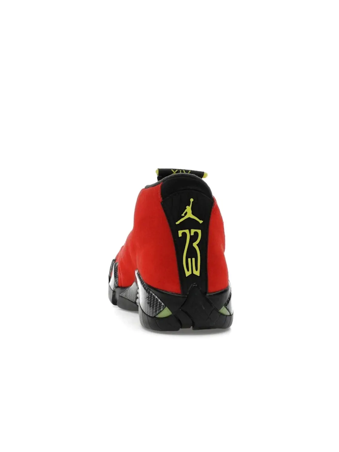 Детские кроссовки Lifestyle с дизайном Ferrari Jordan 14 Retro Jordan — изображение 4 из 4, красный/черный-желтый