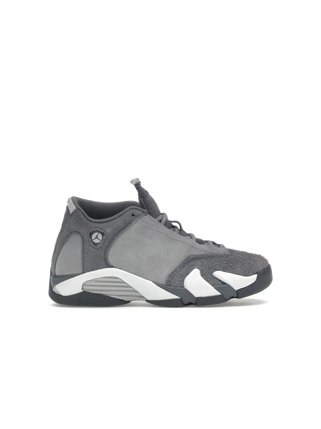 Детские кроссовки с монокромным дизайном Jordan 14 Retro — изображение 1 из 4, серый/серый/белый