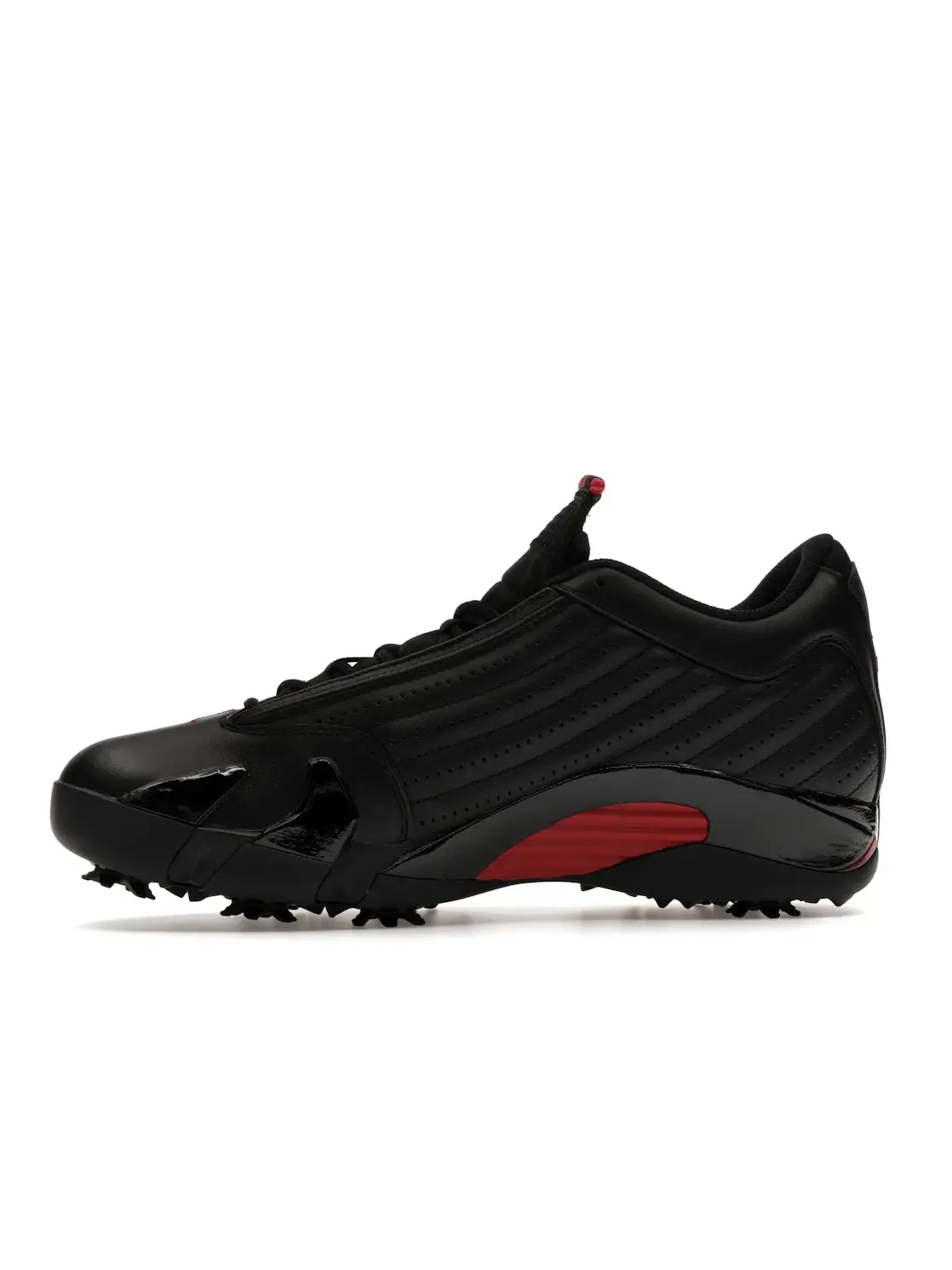 Мужские гольф-кроссовки с дизайном Last Shot Jordan 14 Retro Golf — изображение 3 из 4, черный/красный
