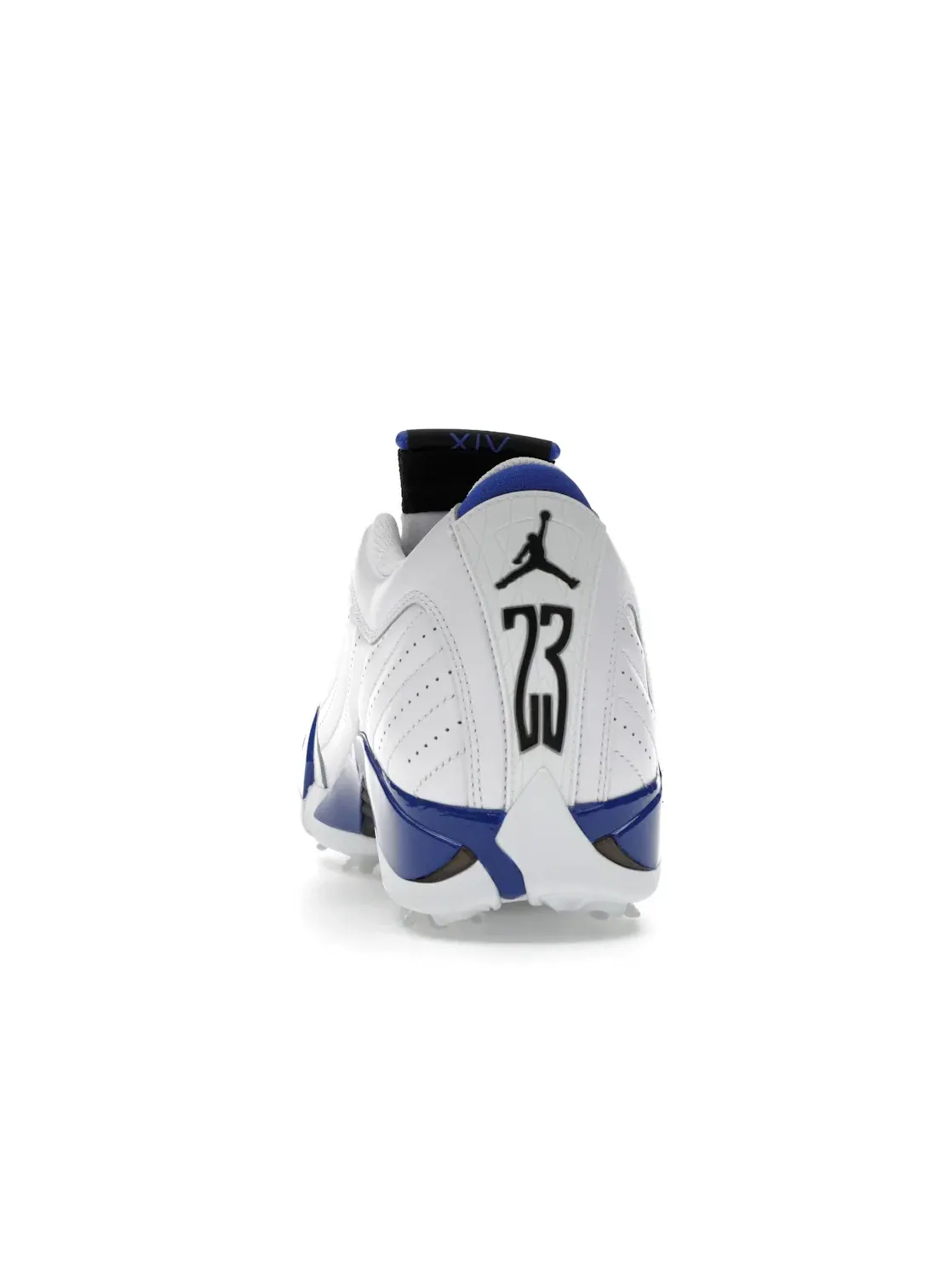 Мужские гольф-туфли с принтом Jordan 14 Retro Golf Jordan — изображение 4 из 4, белый/черный