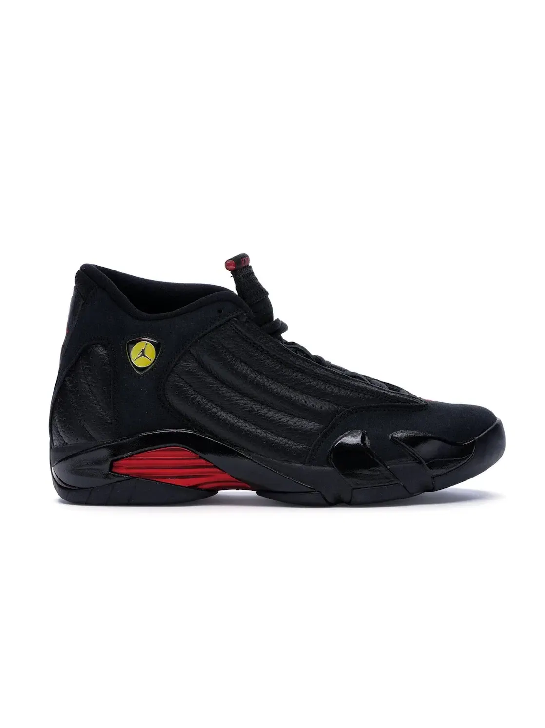 Мужские кроссовки с перфорированной кожей Jordan 14 Retro — изображение 1 из 4, черный/красный-черный