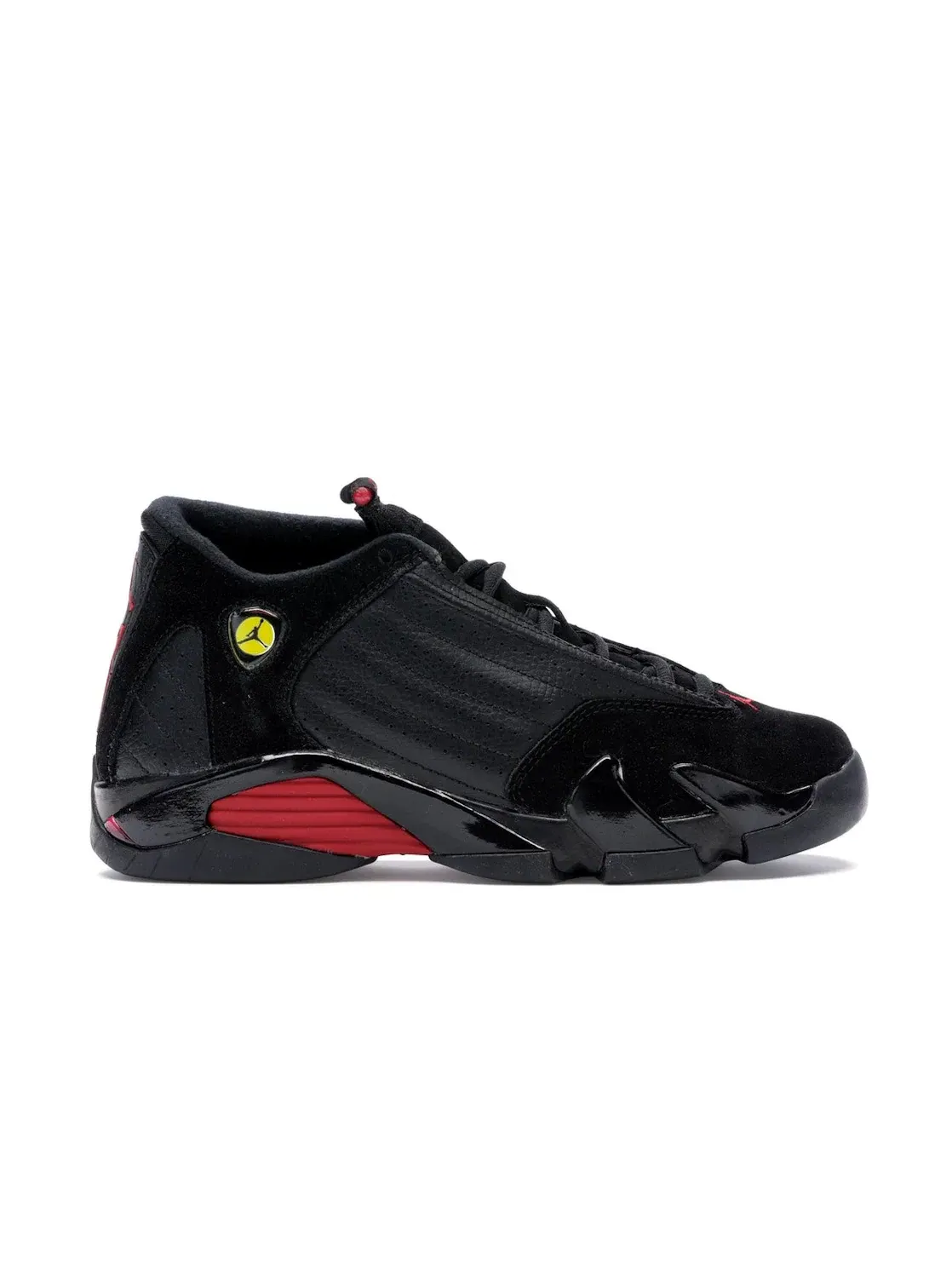 Детские кроссовки Lifestyle с кожаным верхом Jordan 14 Retro Jordan — изображение 1 из 4, черный/красный-черный
