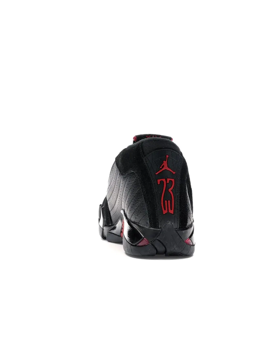 Детские кроссовки Lifestyle с кожаным верхом Jordan 14 Retro Jordan — изображение 4 из 4, черный/красный-черный