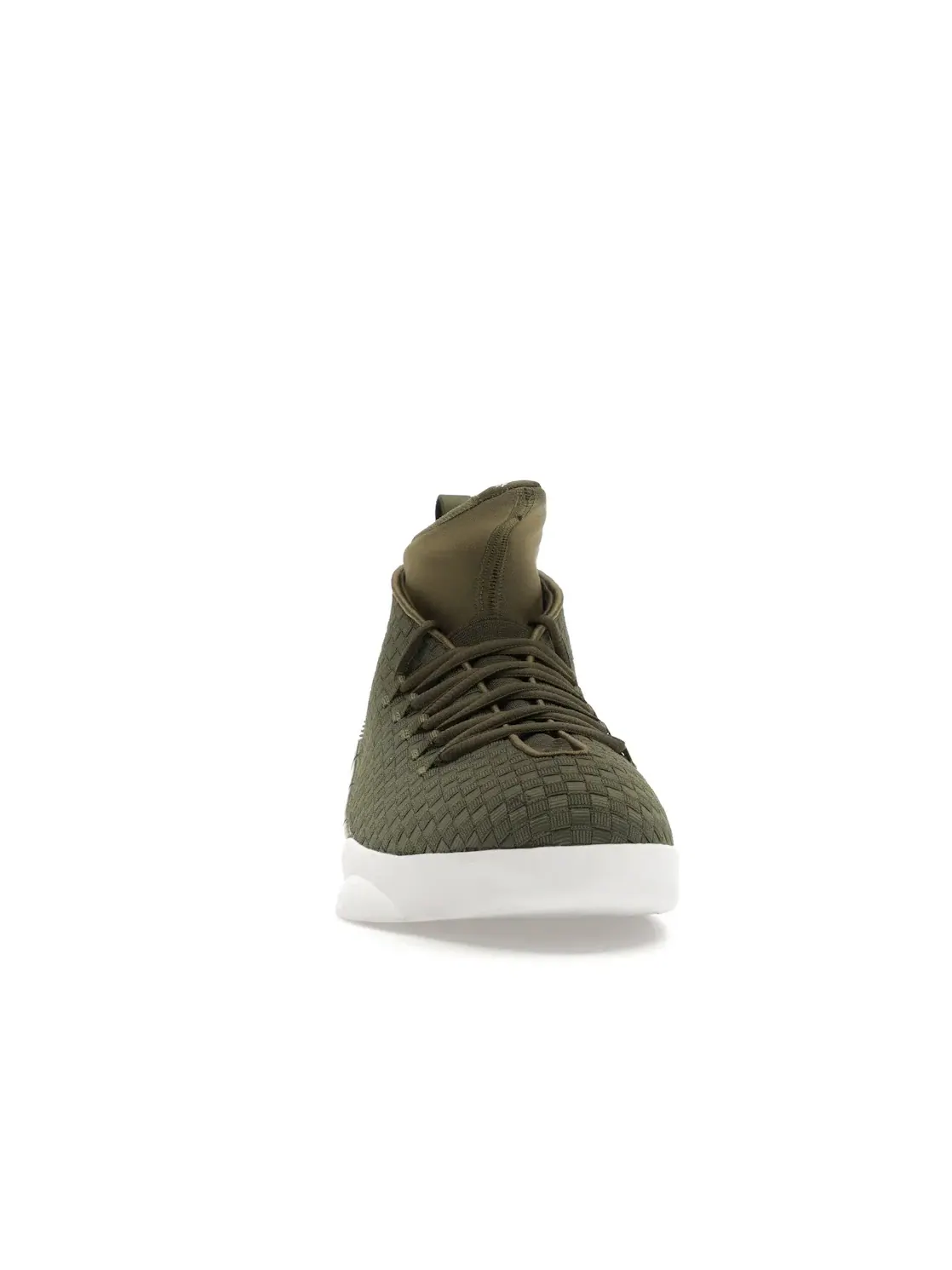 Мужские кроссовки с плетеным верхом Jordan 15 Retro PSNY Woven Olive — изображение 2 из 4, оливковый/оливковый